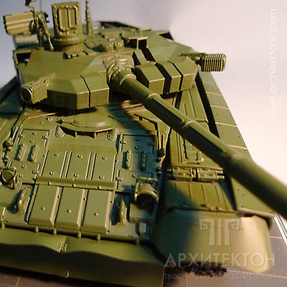 3D печать на заказ моделей танков, вертолётов, БТР, ракет, горнодобывающей техники